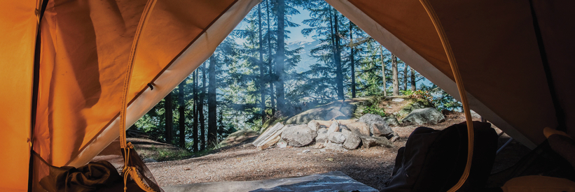 Voor iedere kampeerder een tent